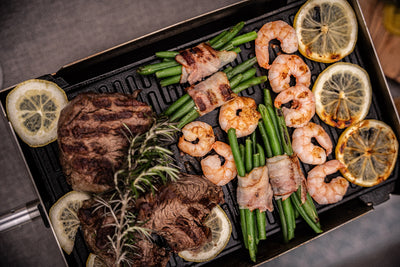 SKOTTI KAST Grillplatte aus Gusseisen