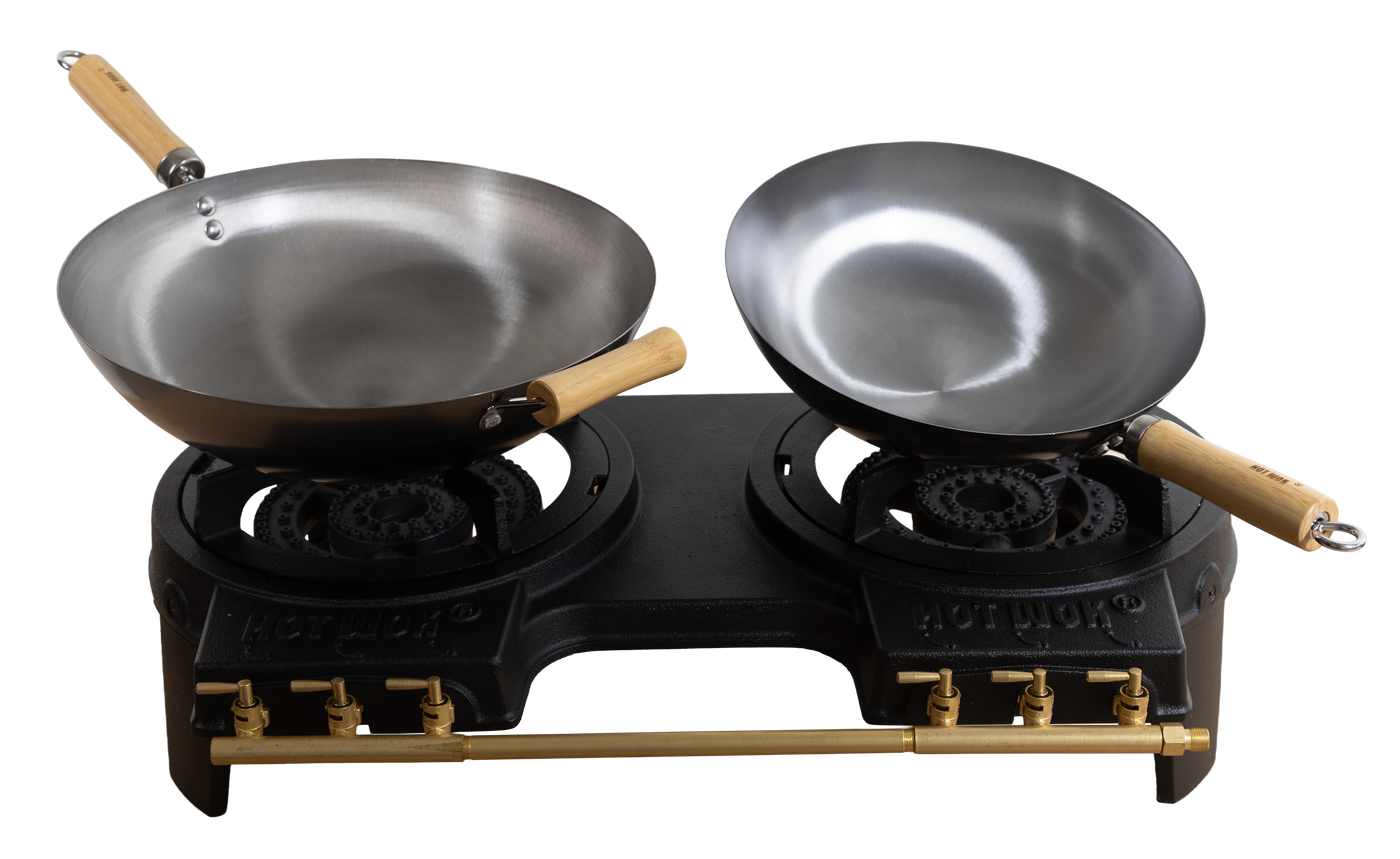 HOT WOK Double 2x 10 kW, 50 mbar