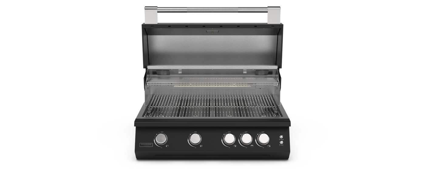 Brabura Fusion 400 RM schwarz, Gasgrill