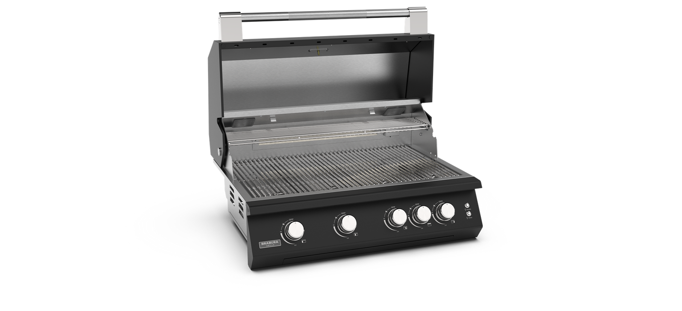 Brabura Fusion 400 RM schwarz, Gasgrill