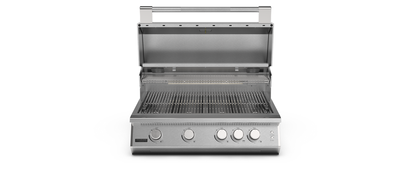 Brabura Fusion 400 RS edelstahl, Gasgrill