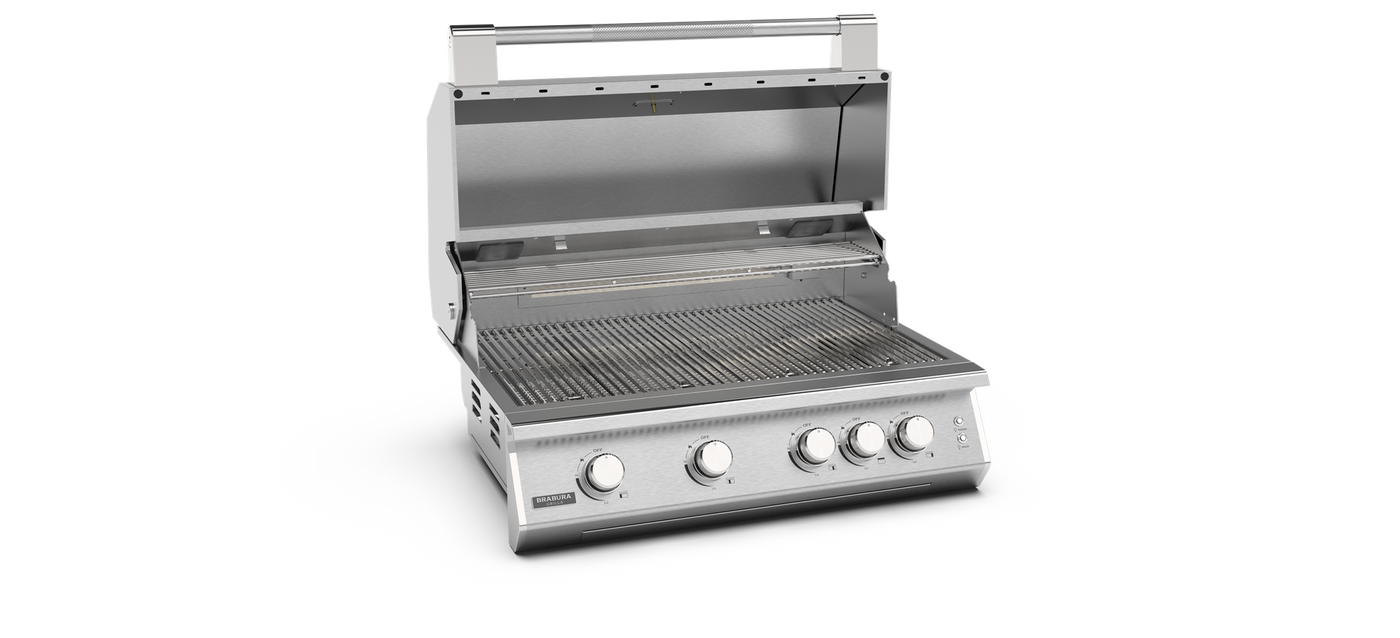 Brabura Fusion 400 RS edelstahl, Gasgrill