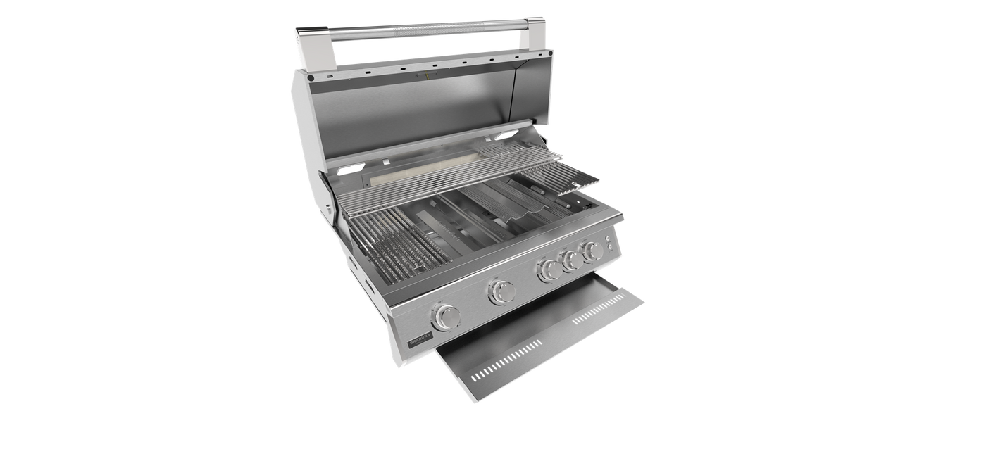 Brabura Fusion 400 RS edelstahl, Gasgrill