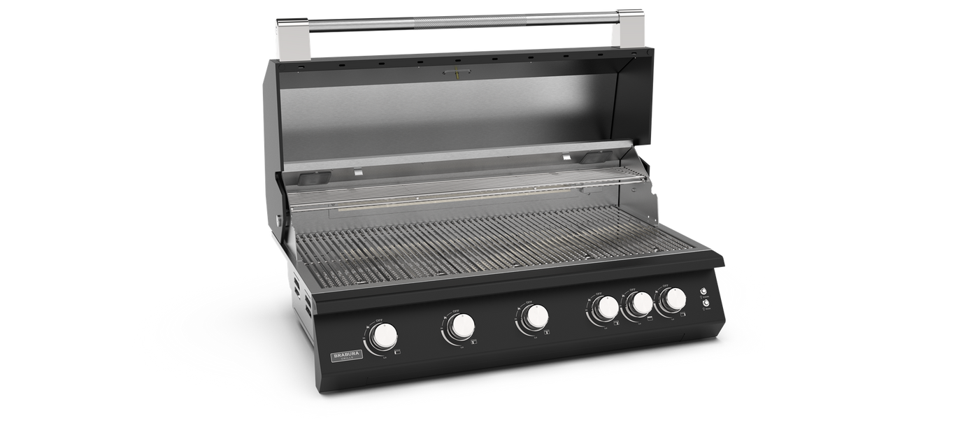 Brabura Fusion 500 RM schwarz, Gasgrill