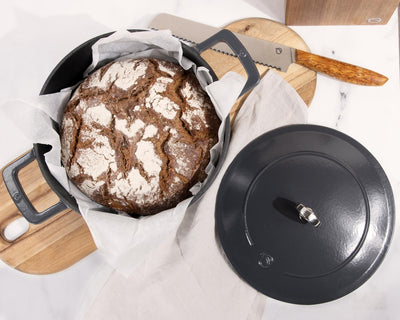 Olavson Gusseisen Bräter 24 cm, rund