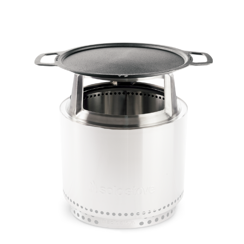 solo stove Bonfire Gusseisen-Plancha mit Aufsatz