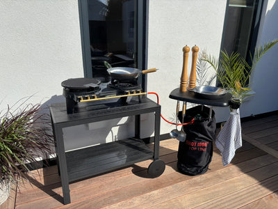 HOT WOK Double 2x 10 kW, 50 mbar