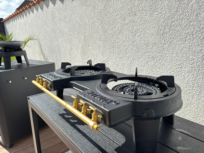 HOT WOK Double 2x 10 kW, 50 mbar