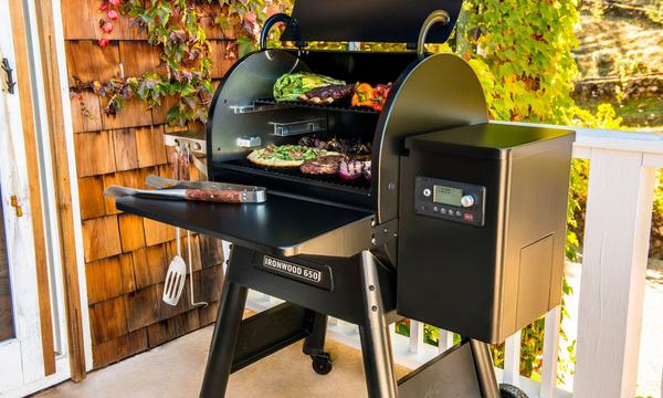 Traeger Klappbare Frontablage für 22/575/650-Serie