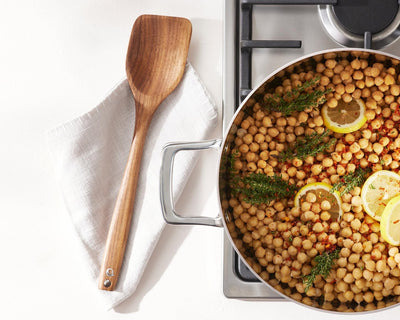 Olavson Küchenhelfer – Kochlöffel aus Walnussholz 30 cm