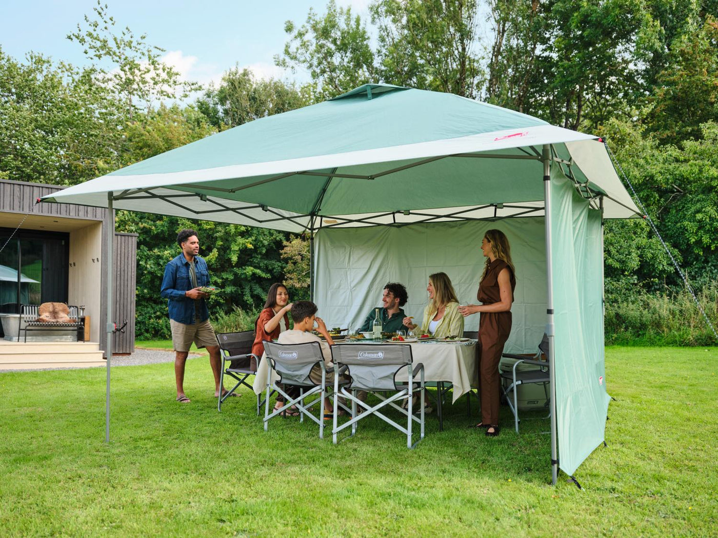 pavillon zelt coleman 2 Seitenwände für FastPitch OnePush Size:11W US/43 EU HSG Tarp-Wanderup: Videos Sommer-Schlafsack