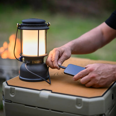 Petromax LM500 LED Laterne – Schwarz