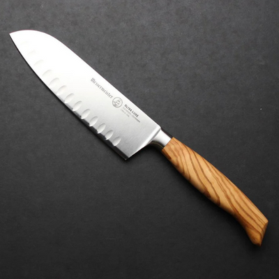 Messermeister Oliva Luxe Santoku Kullenschliff 16,5 cm