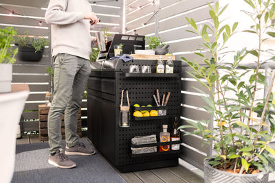Otto Wilde Zubehörwand für Modul-Seitenwand