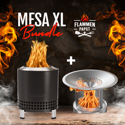 Mesa XL-Bundle | solo stove Mesa XL + Wärmeverteiler