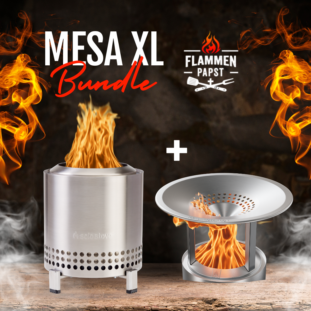 Mesa XL-Bundle | solo stove Mesa XL + Wärmeverteiler