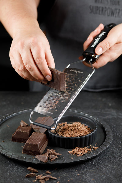 Microplane Gourmet Serie - 2-Wege-Schneider, schwarz