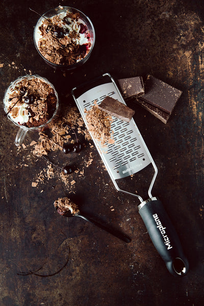 Microplane Gourmet Serie - 2-Wege-Schneider, schwarz