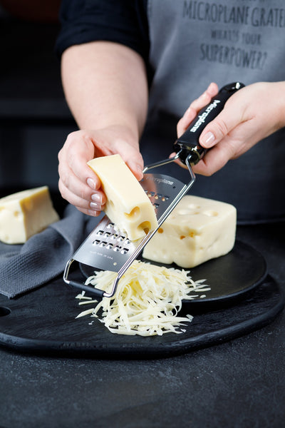 Microplane Gourmet Serie - Sehr grobe Reibe, schwarz