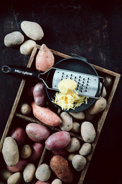 Microplane Gourmet Serie - Sehr grobe Reibe, schwarz