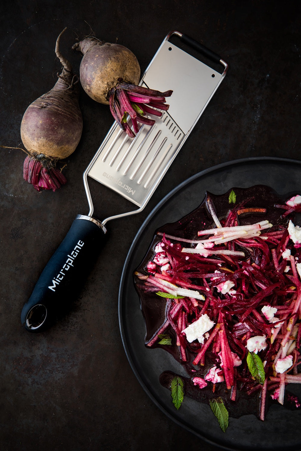 Microplane Gourmet Serie - Julienne Hobel, schwarz