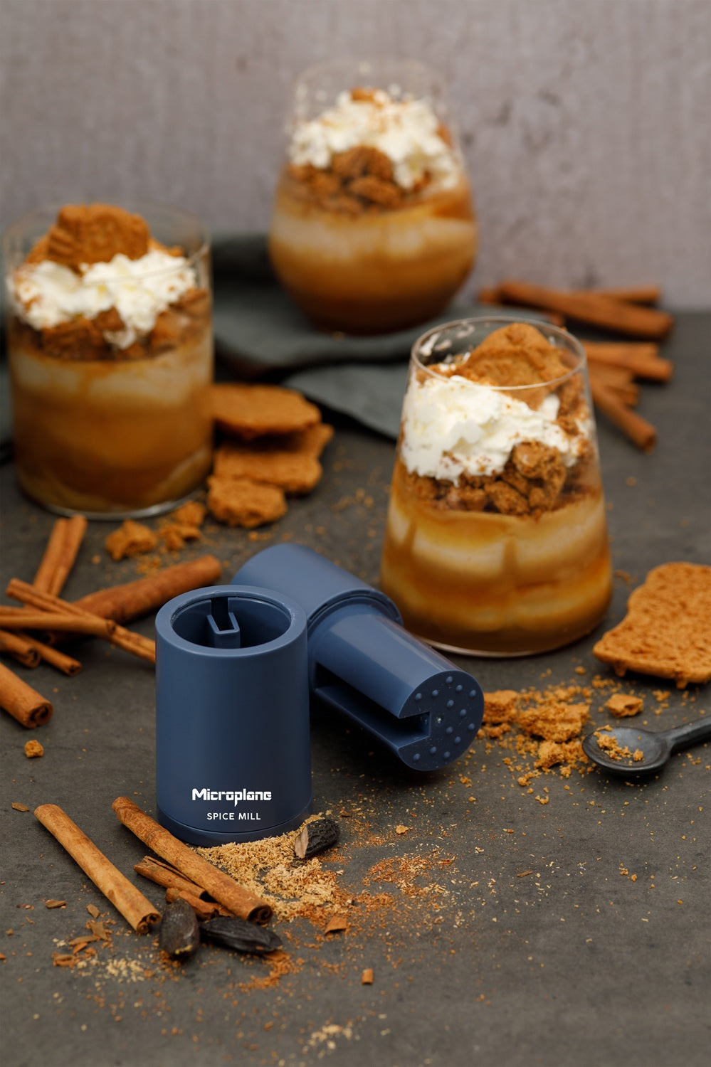 Microplane Gewürzmühle 2in1, verschiedene Farben