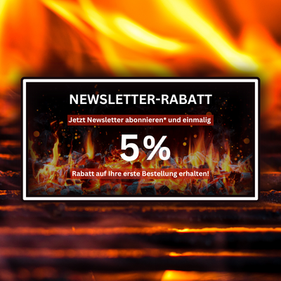 5 % Newsletter Rabatt