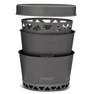 Primus PrimeTech Stove Set 2000 Watt, 2x 2.3L inkl. Pfanne