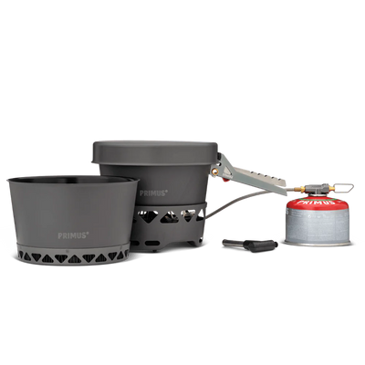 Primus PrimeTech Stove Set 2000 Watt, 2x 2.3L inkl. Pfanne