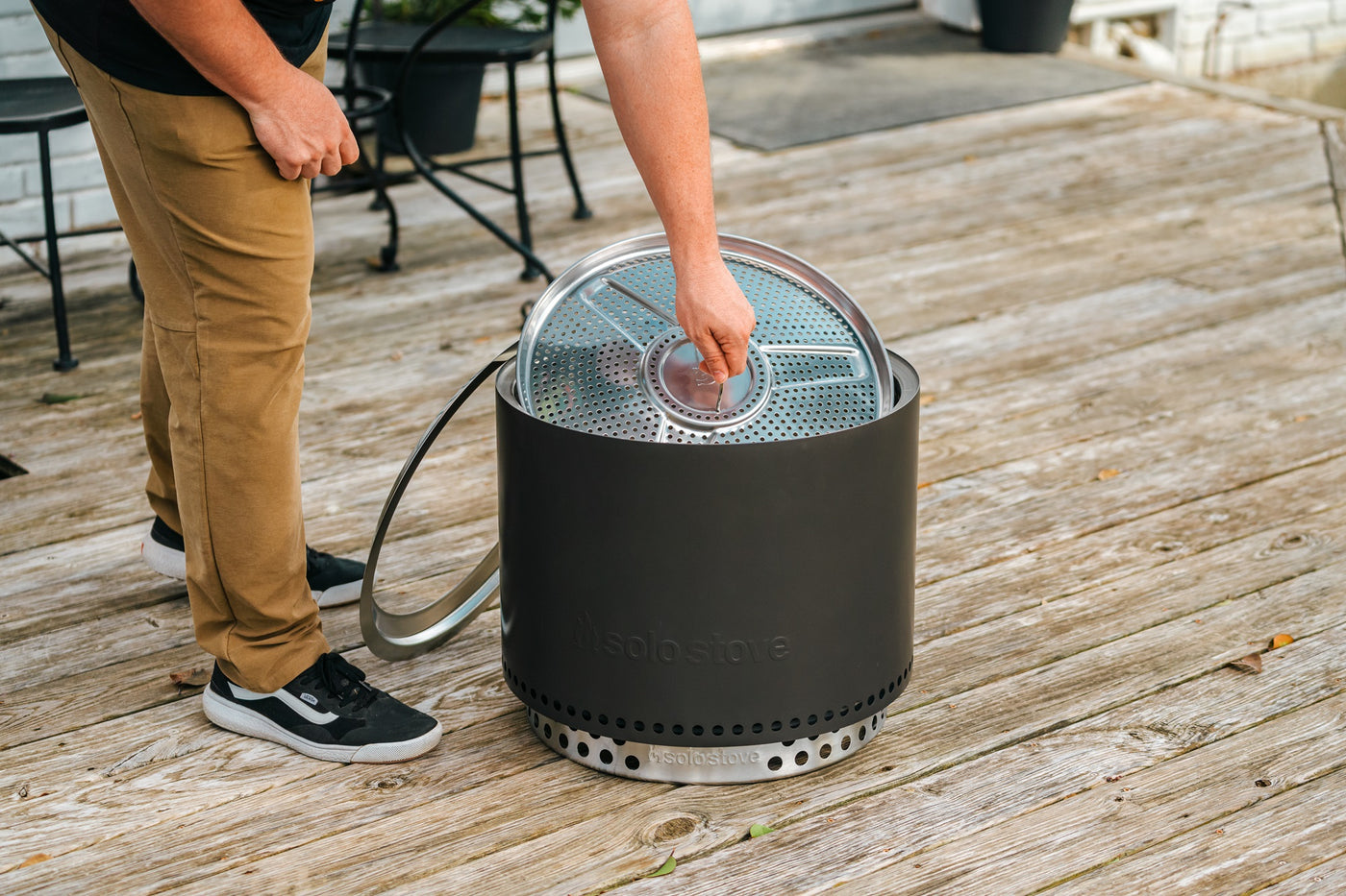 solo stove Feuerschalen-Einsatz für Pellets für Bonfire