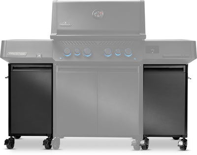 Napoleon Phantom Prestige Unterschrank-Set, mattschwarz – links & rechts