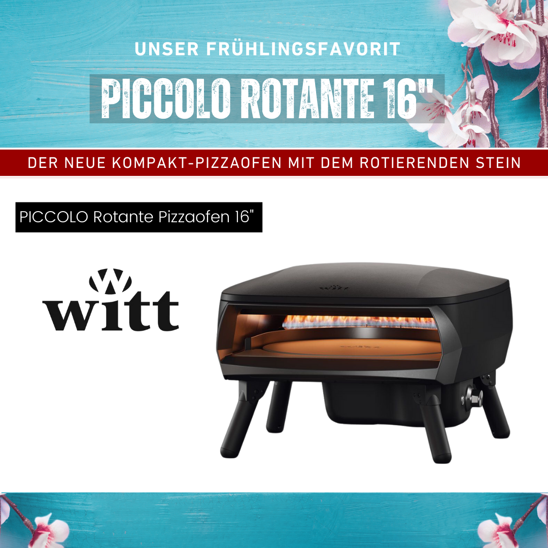 Witt PICCOLO Rotante Pizzaofen 16 Zoll