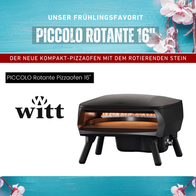 Witt PICCOLO Rotante Pizzaofen 16 Zoll