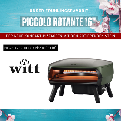 Witt PICCOLO Rotante Pizzaofen 16 Zoll