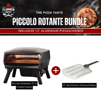 Witt ETNA Piccolo Rotante 13" Gas-Pizzaofen, Bundle