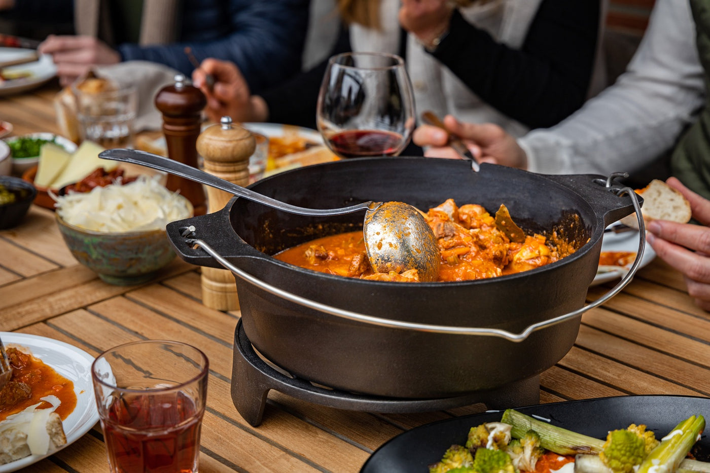 Otto Wilde Gusseisenroste G32 Dutch Oven Stove