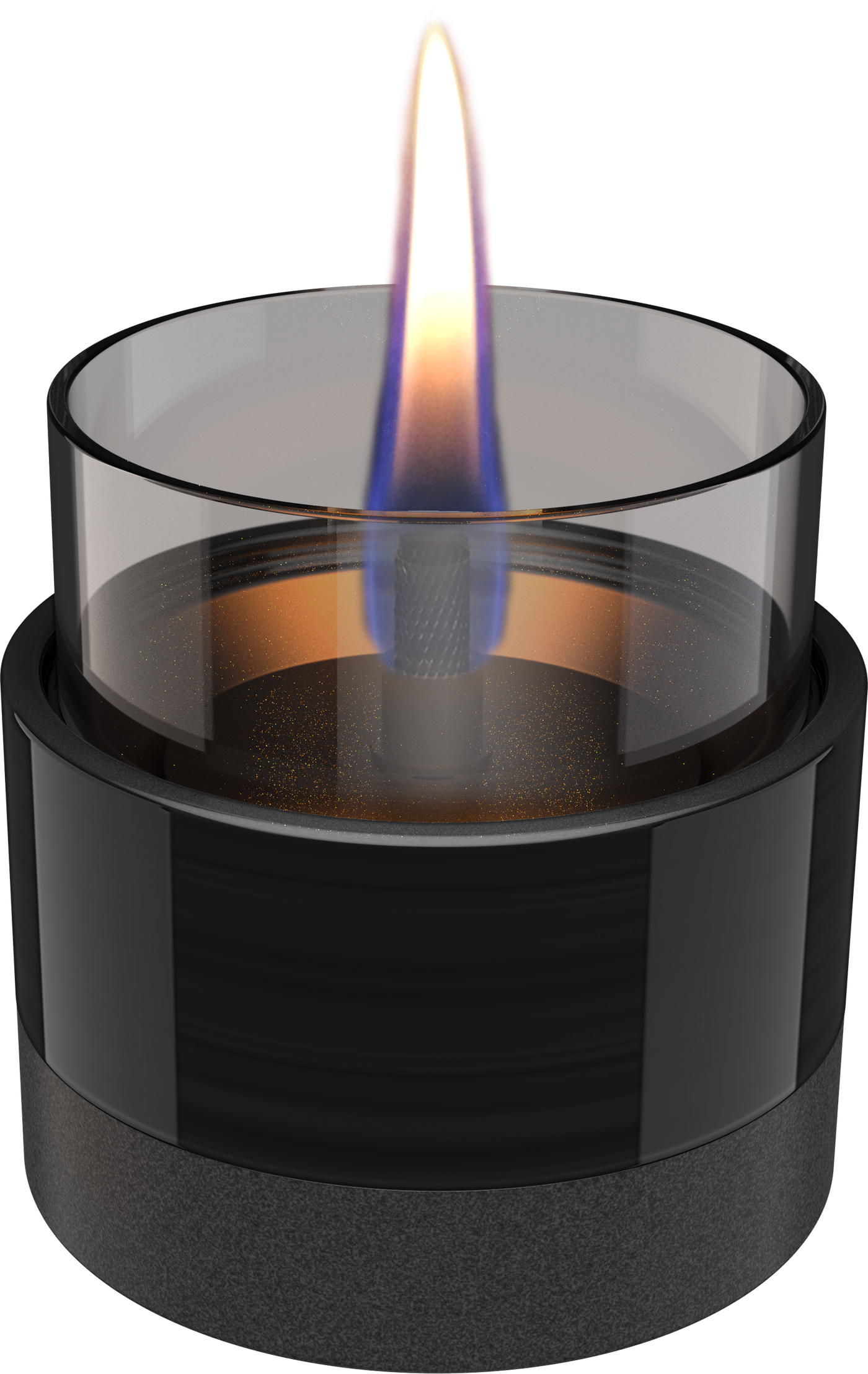 Tenderflame Tischfeuer Rosie 8 Black Smoke Ø 9 cm