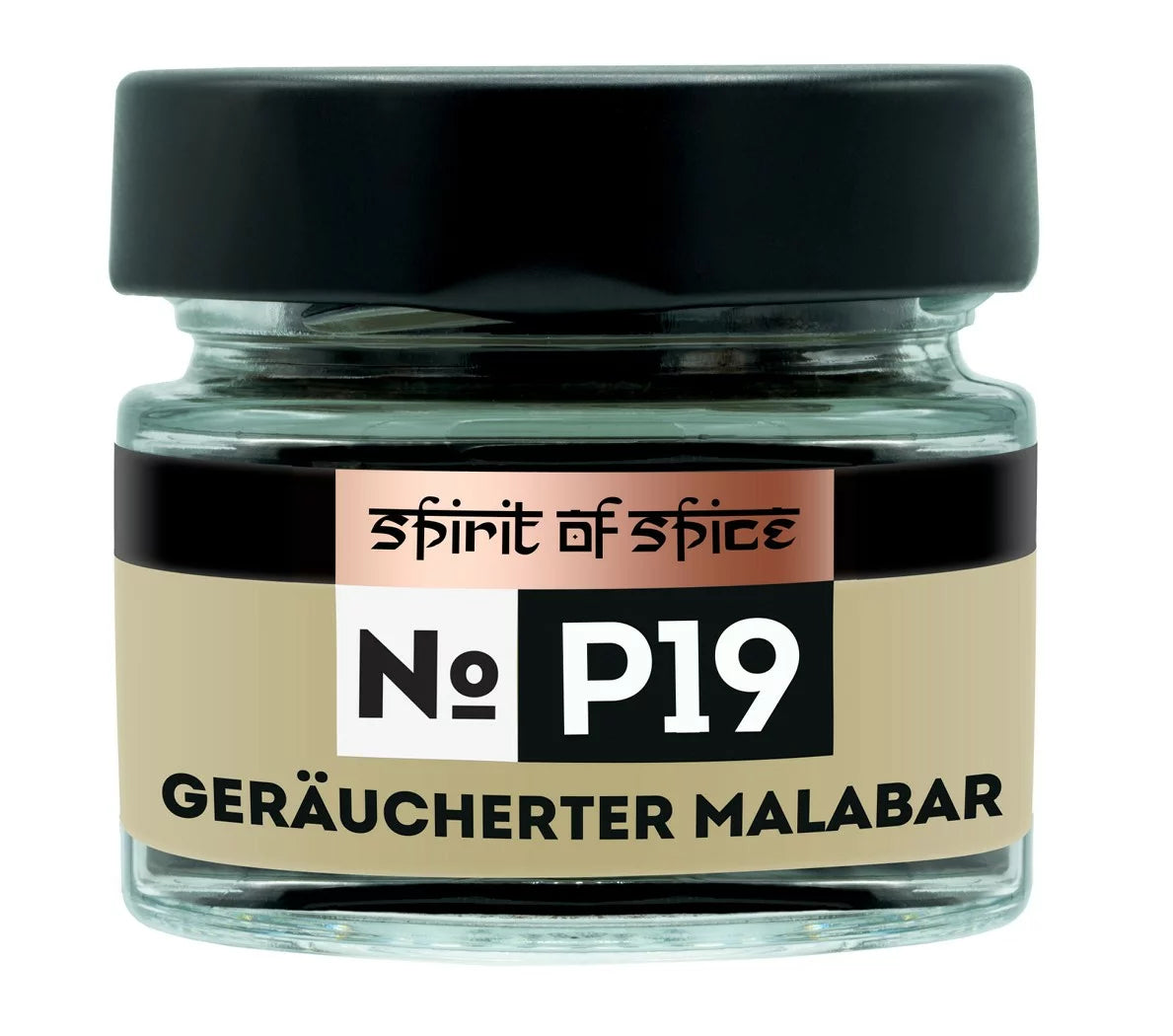 Spirit of Spice geräucherter Malabar Pfeffer - Gewürzglas 40 g