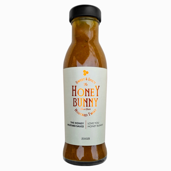 Zooze "The Honey Bunny Mustard Twist", Honig Senf Sauce, 280ml