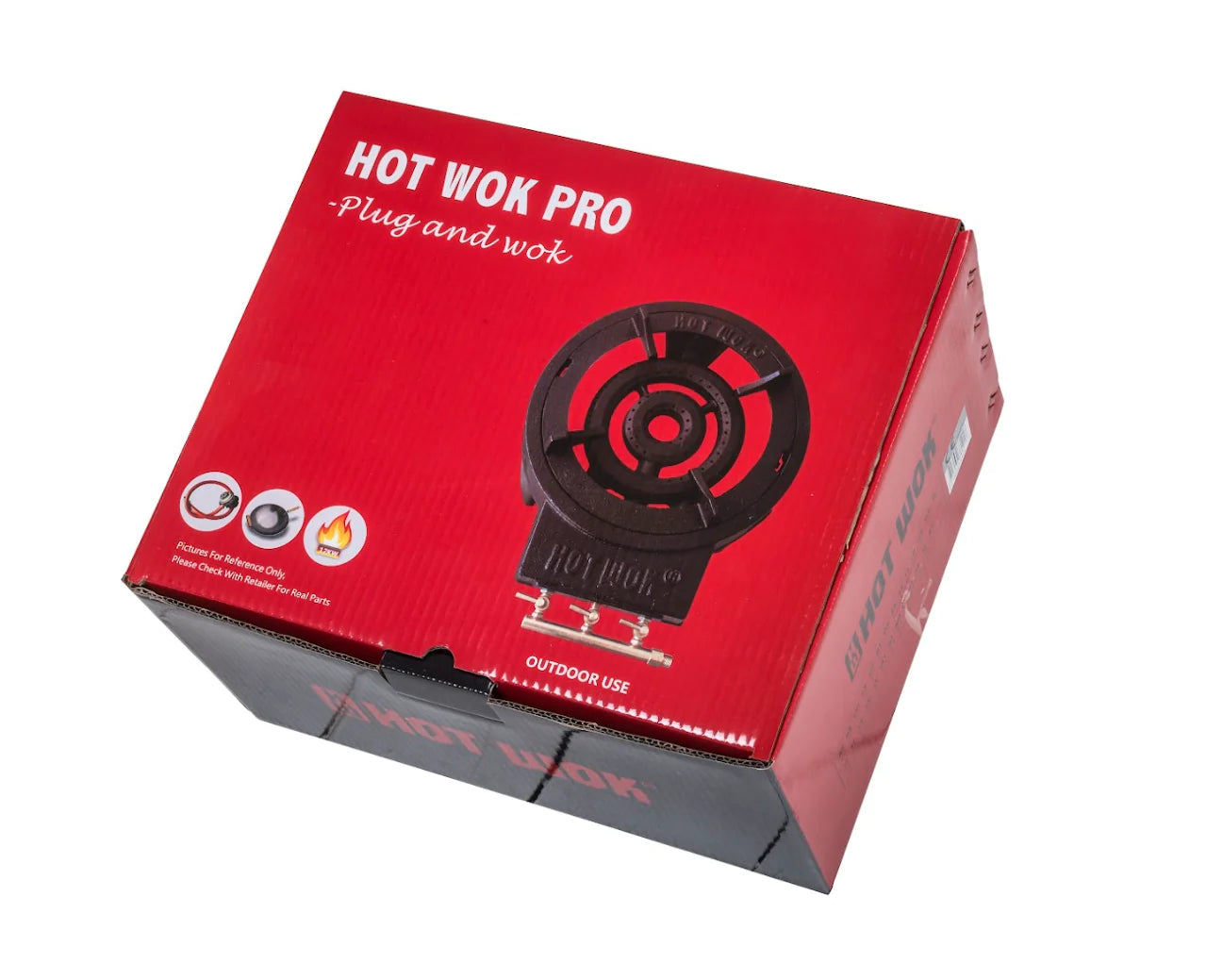 HOT WOK Pro 12 kW 50mbar, inkl. Wokpfanne Ø 30 cm