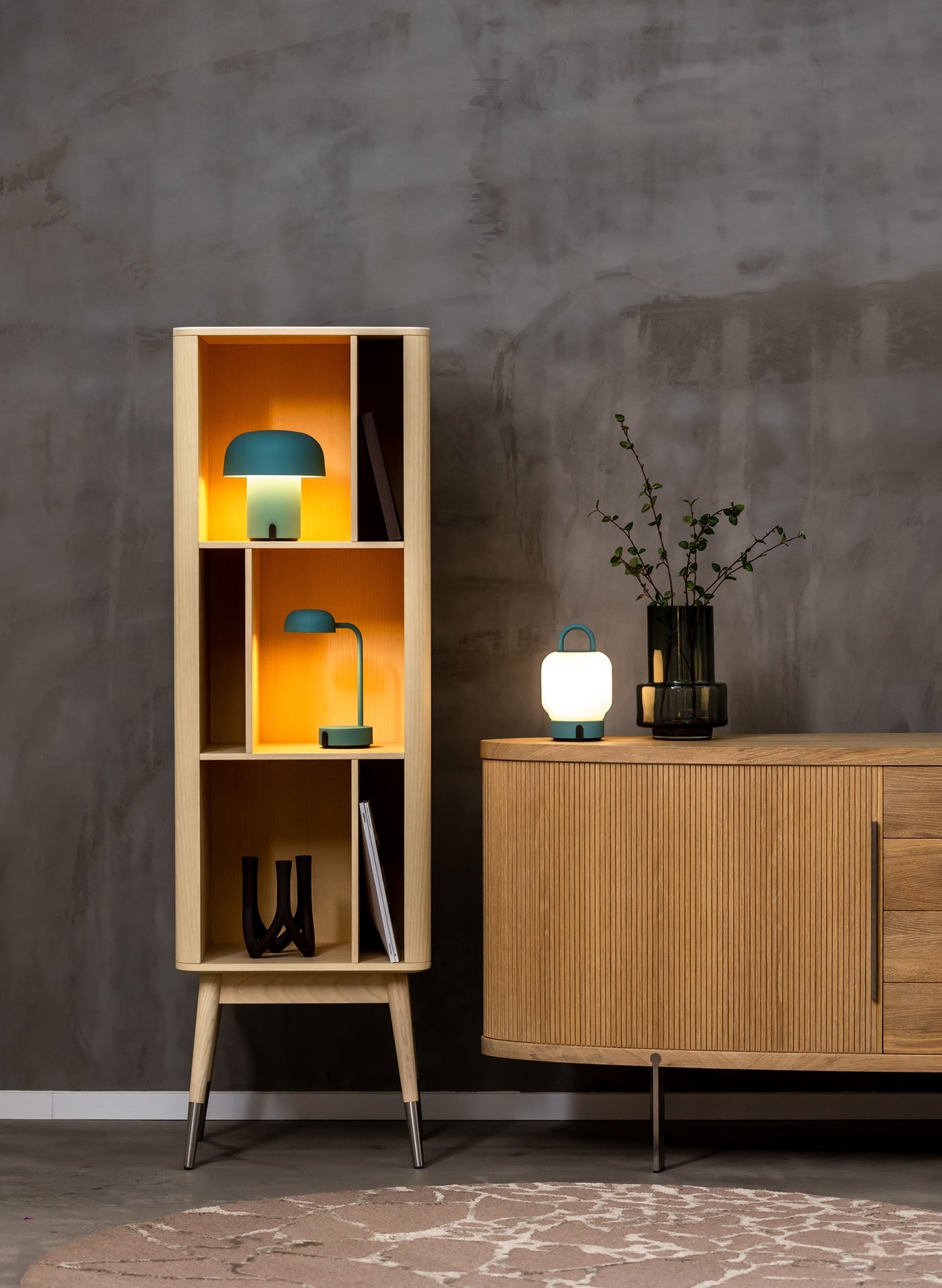 kooduu Sensa LED Tischlampe - verschiedene Farben
