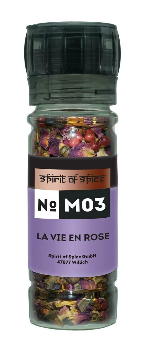 Spirit of Spice La vie en Rose - Glas mit Mühle 27 g