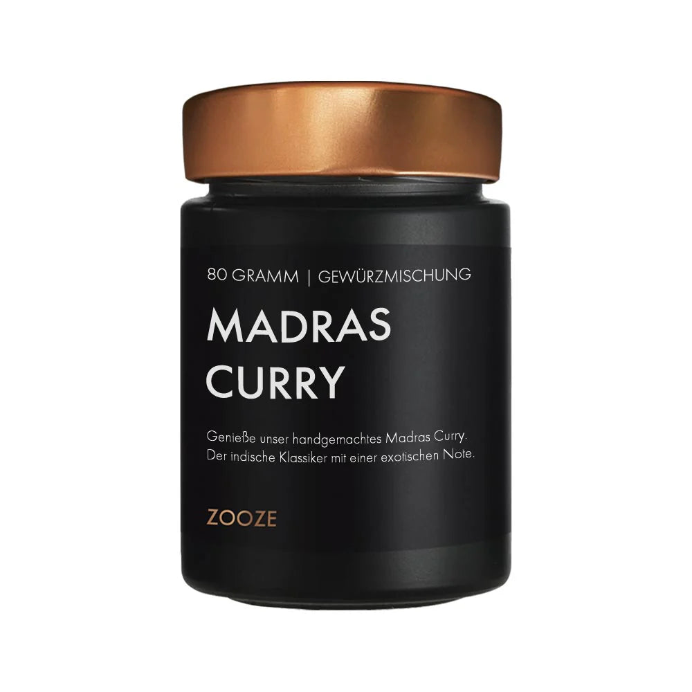 ZOOZE "Madras Curry" Gewürzmischung 80g