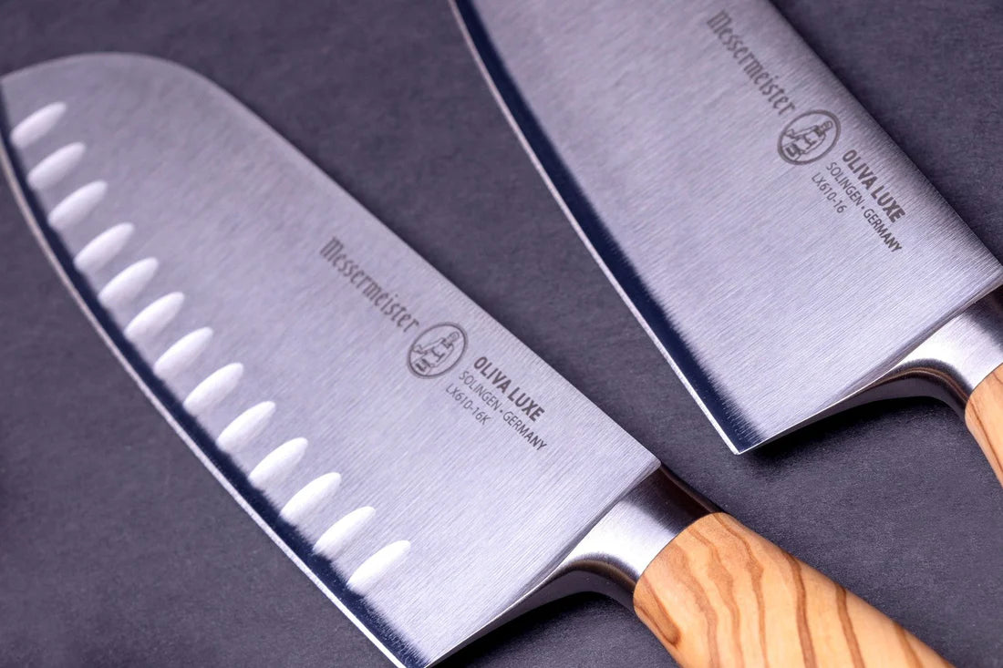 Messermeister Oliva Luxe Santoku Kullenschliff 16,5 cm