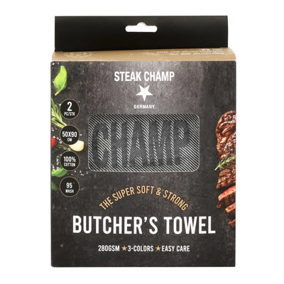 Steak Champ Butcher's Towel 2er Pack Geschirrtuch