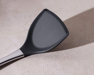 Olavson Küchenhelfer – Pfannenwender 33 cm aus Edelstahl & Silikon