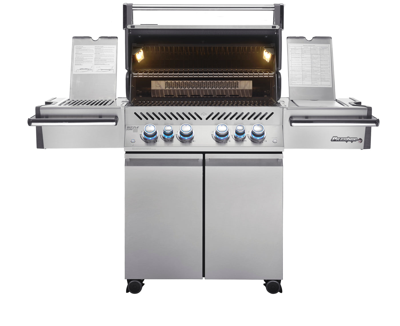 Napoleon Prestige Pro™ 500, Edelstahl inkl. Rotisserie