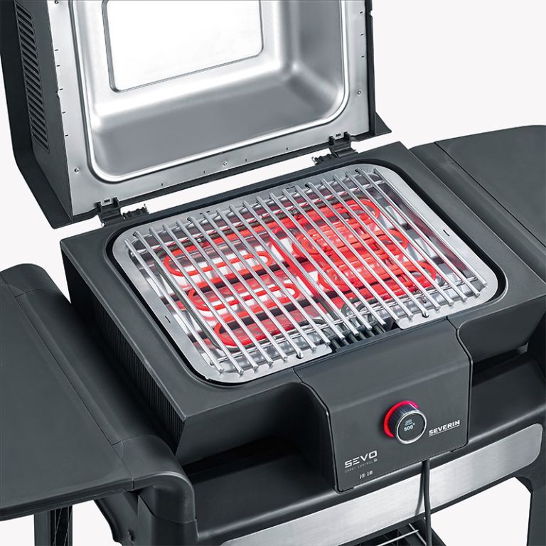 Severin Elektrogrill SEVO SMART CONTROL GTS 3 kW, mit Untergestell