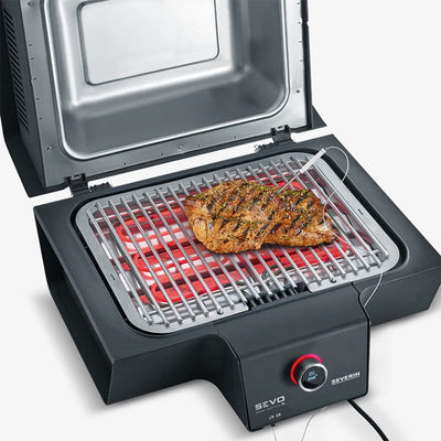 Severin Elektrogrill SEVO SMART CONTROL GTS 3 kW, mit Untergestell