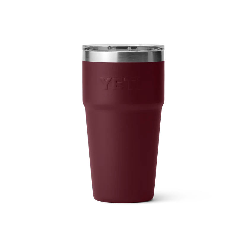 Yeti Rambler 20 Oz (591 ml) stapelbarer Becher, Wild Vine Red